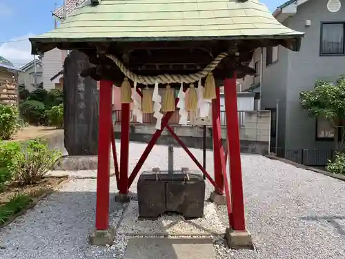 大野神社の手水