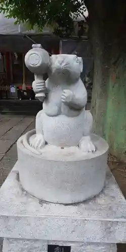 戸部杉山神社の狛犬