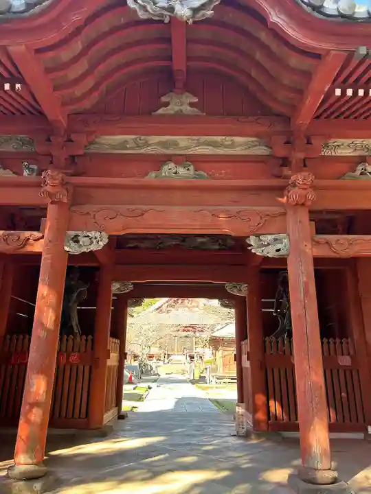 那古寺の山門・神門