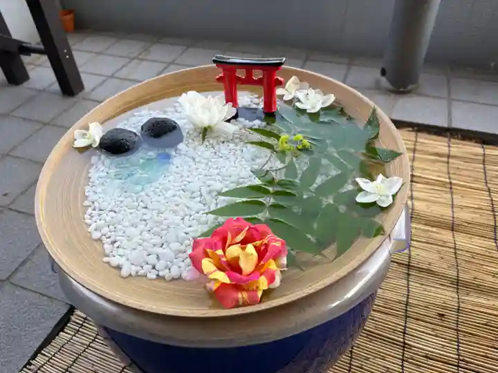 美瑛神社の手水舎