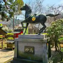 足助八幡宮の狛犬