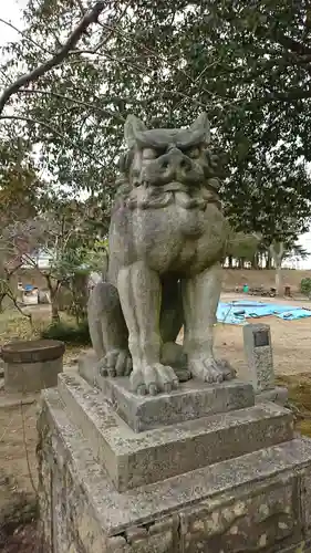 鹿島神社の狛犬