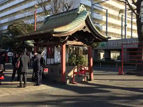 東京羽田 穴守稲荷神社の手水舎