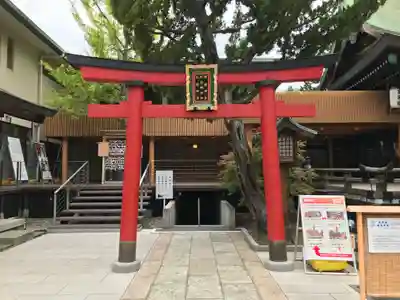 白山神社の鳥居