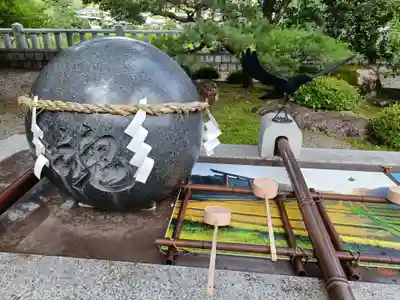 大斎原(熊野本宮大社旧社地)の手水舎