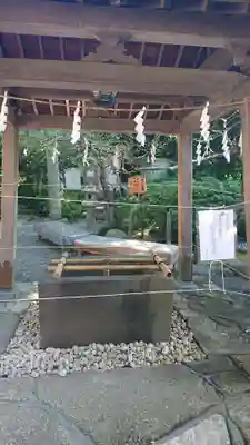 荏柄天神社の手水舎