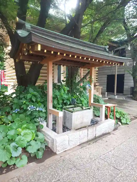 日枝神社の手水舎