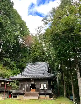 子檀嶺神社の本殿・本堂