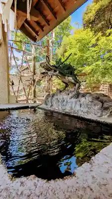 菊田神社の手水舎