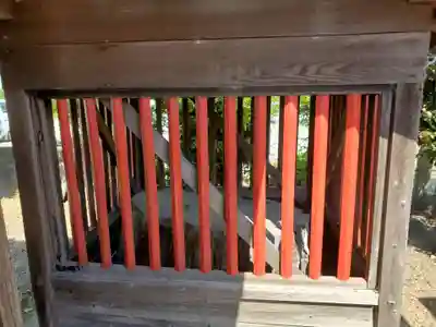 岡西保食神社の自然