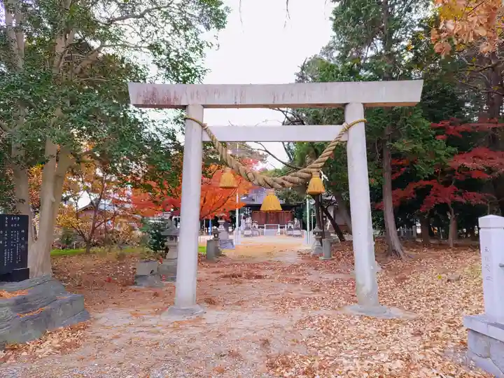 神明社(下町七長)の鳥居