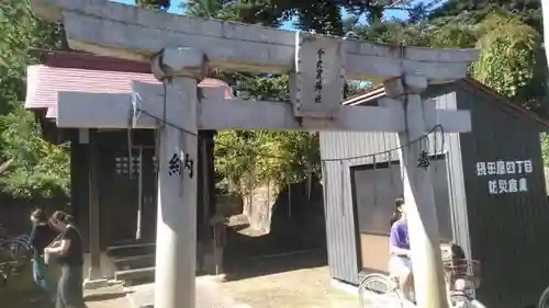 金毘羅神社の鳥居