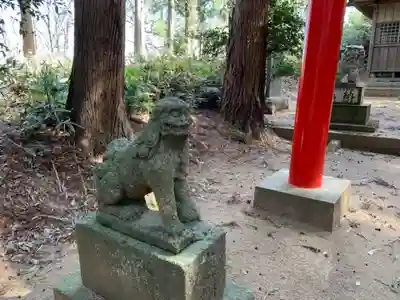 八幡神社の狛犬