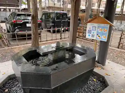 新琴似神社の手水舎