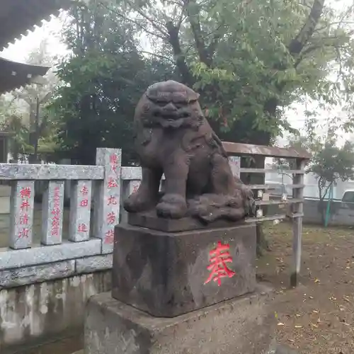 白髭神社の狛犬