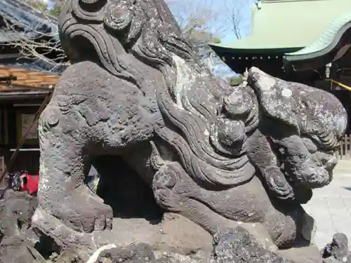 菊田神社の狛犬