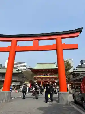 生田神社の鳥居