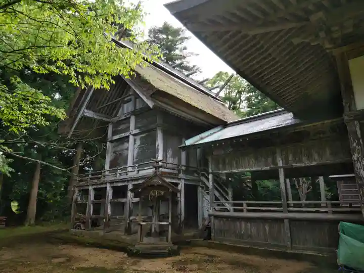 宇良神社(浦嶋神社)の本殿・本堂
