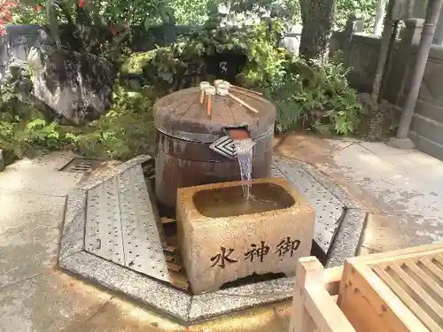 題経寺（柴又帝釈天）の手水