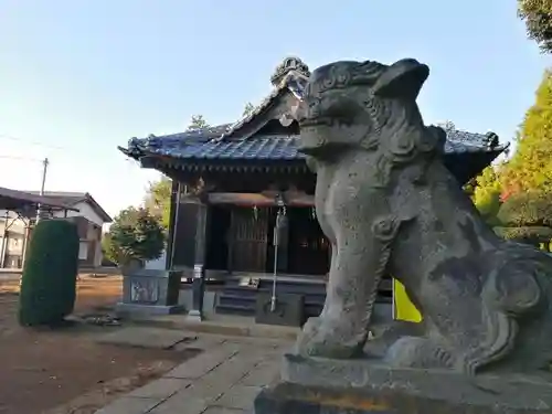 伏木香取神社の狛犬