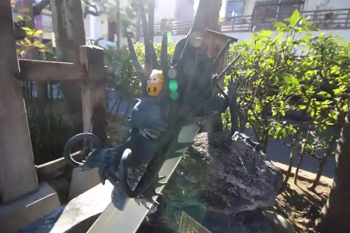 高木神社の手水舎