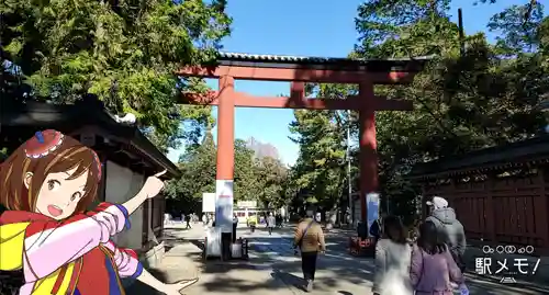 武蔵一宮氷川神社の鳥居