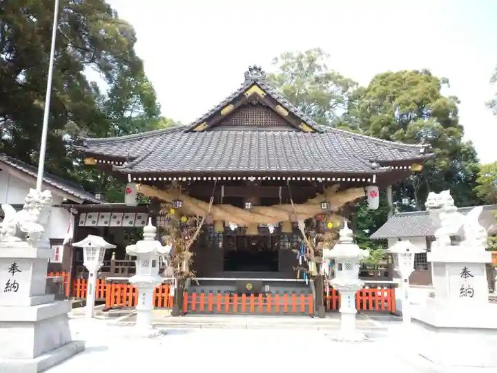 嘯吹八幡神社の本殿・本堂