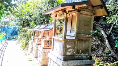 阿奈志神社の末社