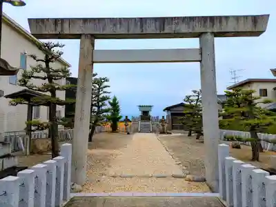 飛島神社の鳥居