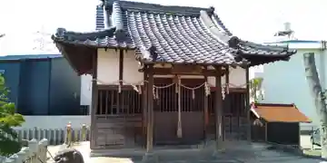田能春日神社の本殿・本堂