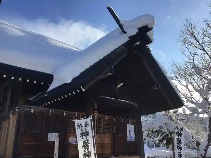 神居神社遥拝所の本殿・本堂