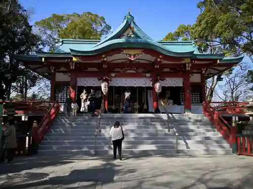 多摩川浅間神社の本殿・本堂
