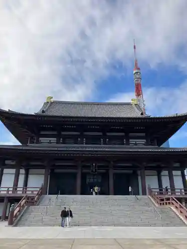 増上寺の本殿