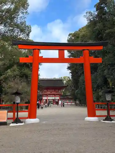 賀茂御祖神社（下鴨神社）の鳥居