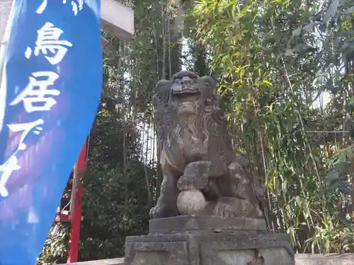 居木神社の狛犬