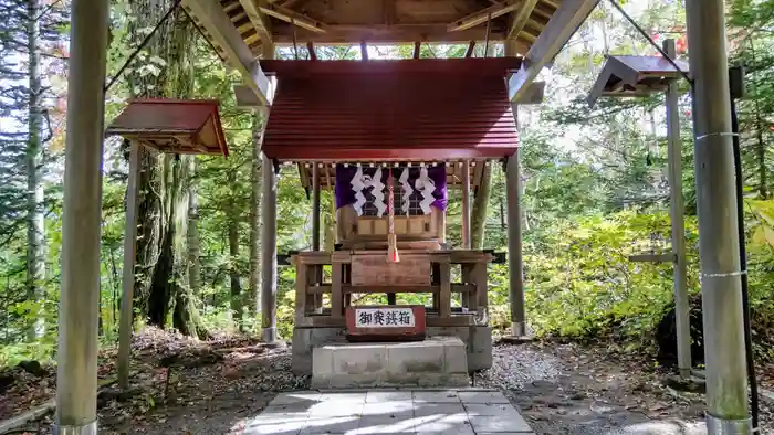 白金神社の本殿