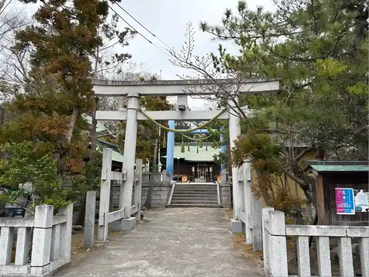 小名浜諏訪神社 ~海の鎮守様~の鳥居