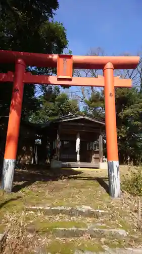 城山稲荷神社の鳥居