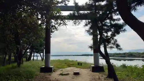 尾張猿田彦神社 奥宮の鳥居