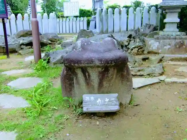 浪切不動院の狛犬