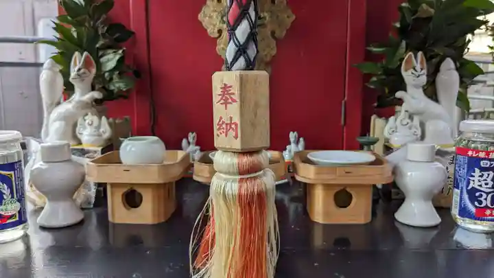 朝日稲荷神社の本殿・本堂