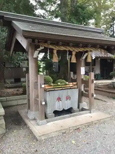 倉見神社の手水舎