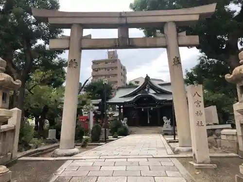 六宮神社の鳥居