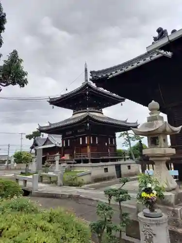 道隆寺の塔