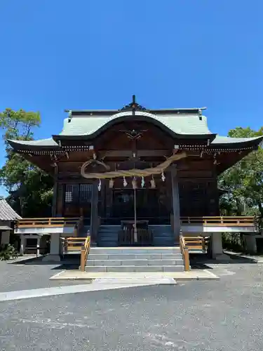 綿都美神社の本殿・本堂