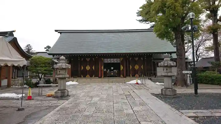 松陰神社の本殿・本堂