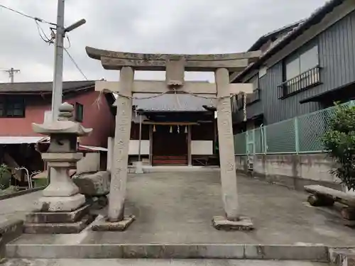 梨ノ木神社の鳥居