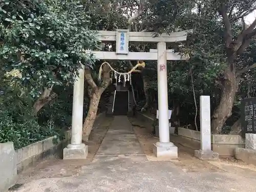 熊野神社の鳥居