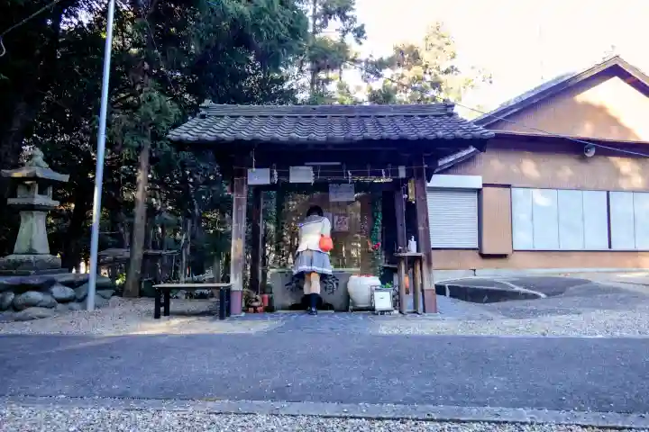 熊野神社(吉川熊野神社)の手水舎