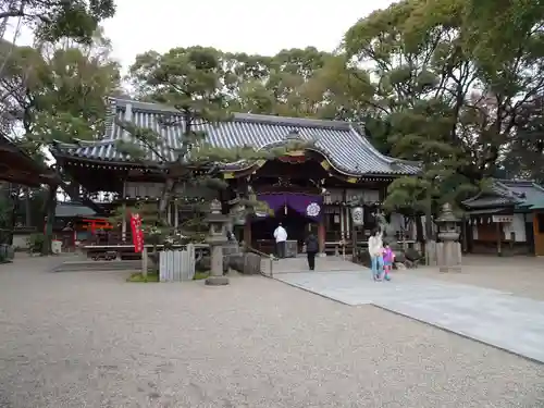 杭全神社の本殿